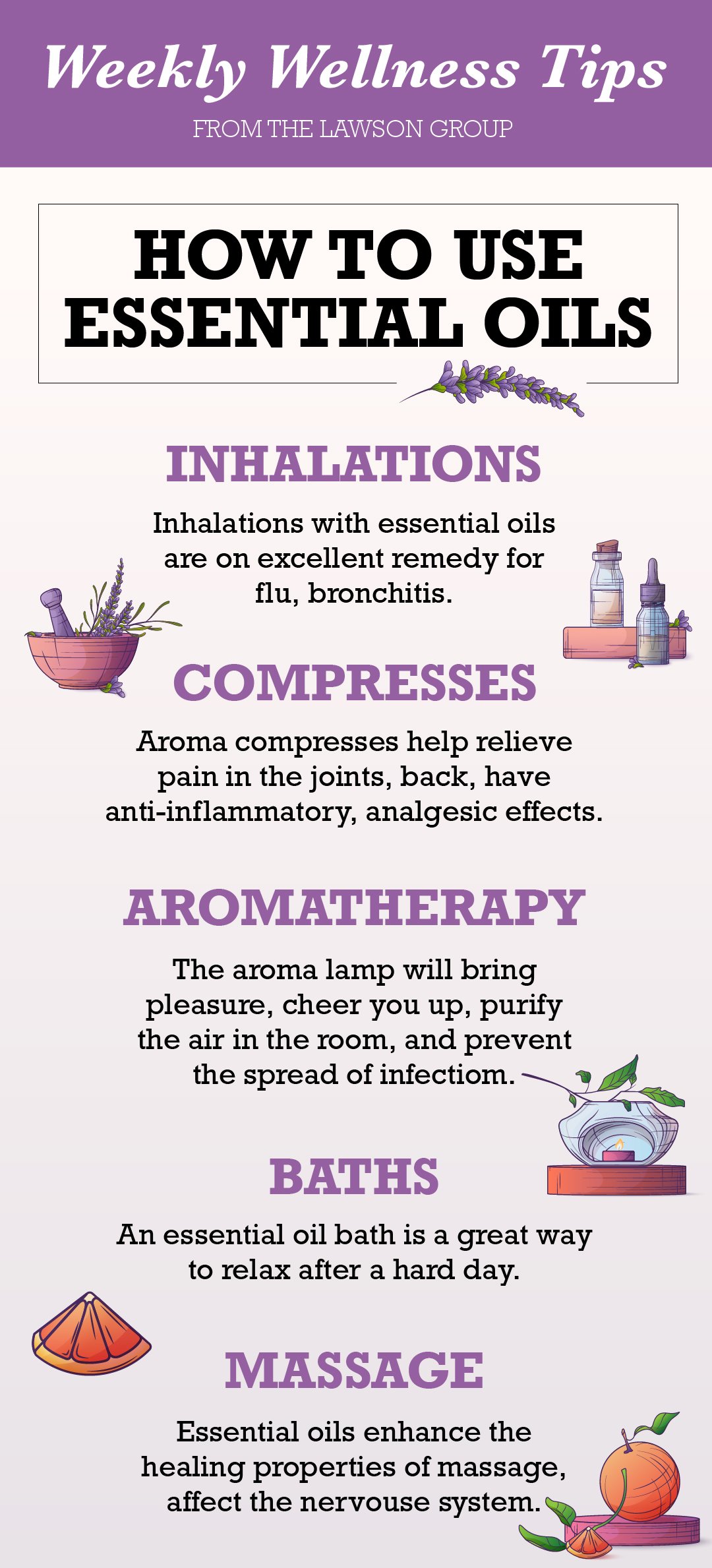 Weekly Wellness Tips - Aromatherapy at Home