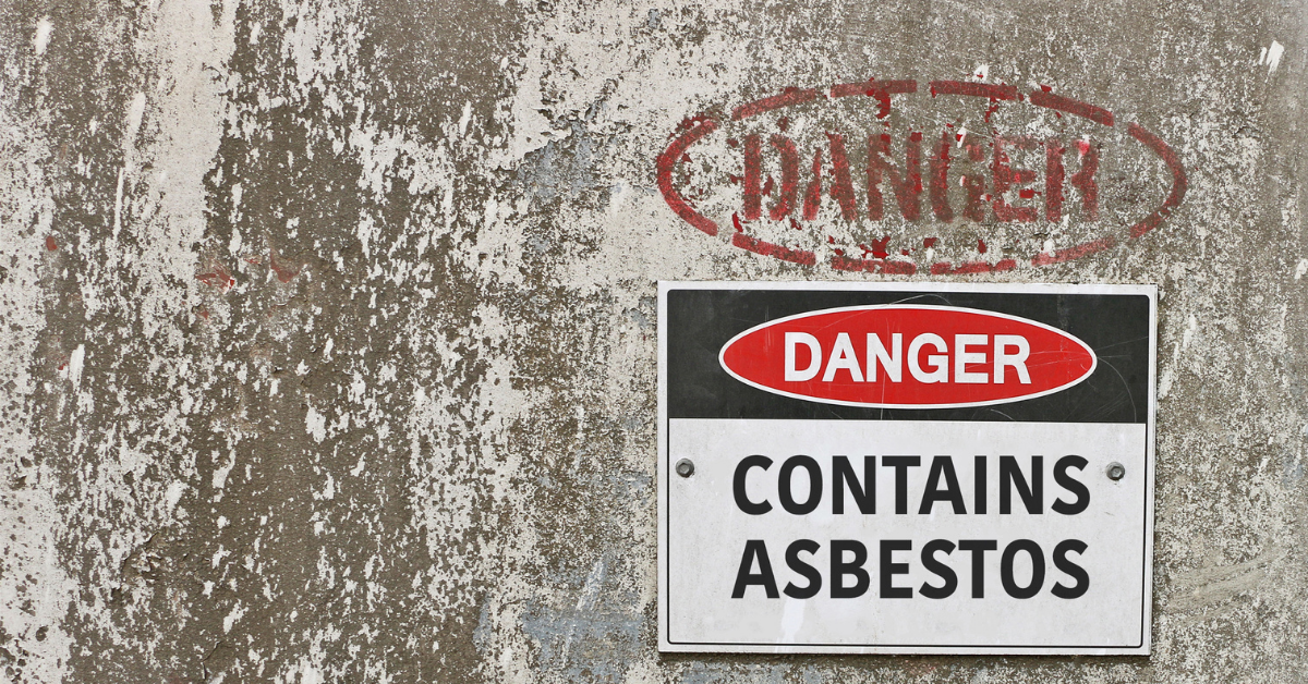 tlg-asbestos risk assessment warning