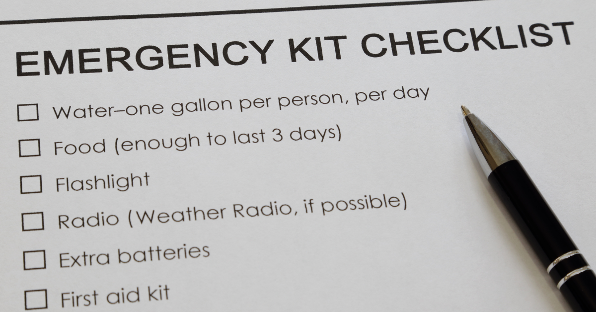 tlg-emergency preparedness checklist