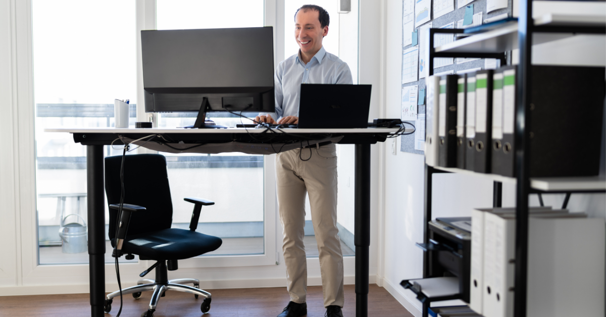 tlg-wellness tips ergonomics standing desk